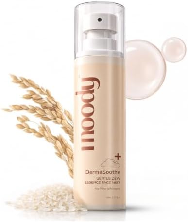 - DermaSoothe Brightening Face Mist & Essence Toner with Rice & Ceramides | Strenghten Skin Barrier | For Clear, Glass Korean Skin, Bright & Hydrated Skin | Alcohol-Free Toner | Women & Men | 110ml