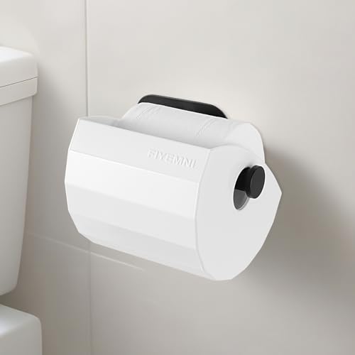 FIYEMNI Toilet Paper Protector Cover Cat & Dog Proof Pet-Proof TP Guard Armor Prevents Pulling & Chewing Fits Most TP Roll Holders Bathroom Accessory White