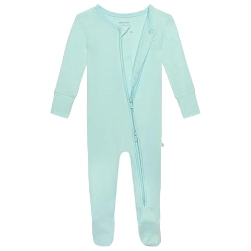 Image of Posh Peanut Baby Boy Footie Pajamas - Soft Viscose Made from Bamboo 2 Way Zipper Sleepers & Onesies