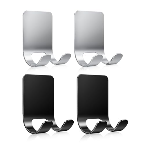 4Pcs Razor Holder, Shaver Hook Hanger,...