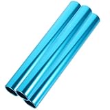 JOINPAYA 3 Piezas Bastones de de Aluminio para Escolar y Resistentes Diseño con Bordes Lisos para Deportivo Seguro Uso Interior y Exterior Color Azul Visible