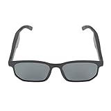 Alomejor Audio Glasses, Smart Glasses Detachable Front Frame 2 Speakers for Home (Black)