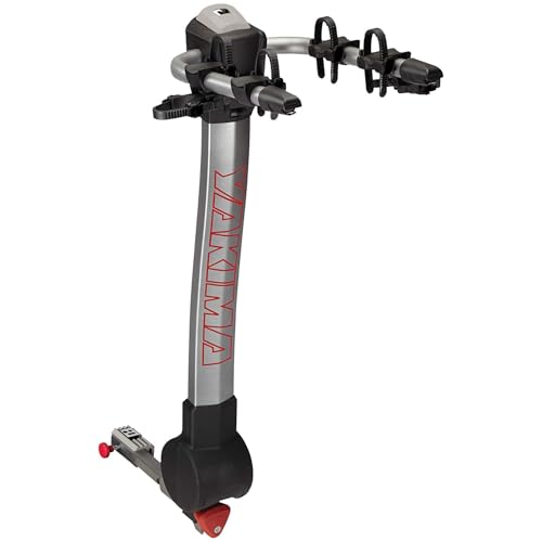 Image of YAKIMA, RidgeBack Tilt-Away Hitch-Mounted Bike Rack for Cars, SUVs, Trucks and More, Fits 1.25 inch and 2 inch Hitches