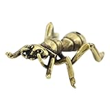 Ornement de bureau - en tant qu'objet de collection précieux, cet ornement de fourmi en laiton est un incontournable pour les cherchant à améliorer leur collection, figurine de fourmis