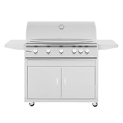 Summerset Sizzler 40-inch 5-burner Freestanding Natural Gas Grill With Rear Infrared Burner - Siz40-ng