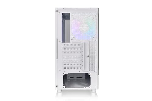 Gabinete Thermaltake View 270 TG ARGB Mid Tower para PC - Blanco con Vidrio Templado y Ventilador ARGB Preinstalado miniatura 4
