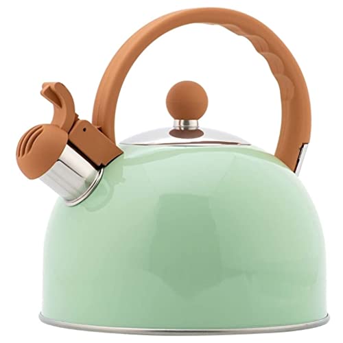 Bouilloire 2.5L whistling kettle en acier inoxydable pour thé et infusion