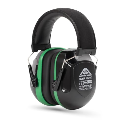 SADISRLS Cuffie Antirumore da Lavoro, Protezione Orecchie Udito, Active EAR