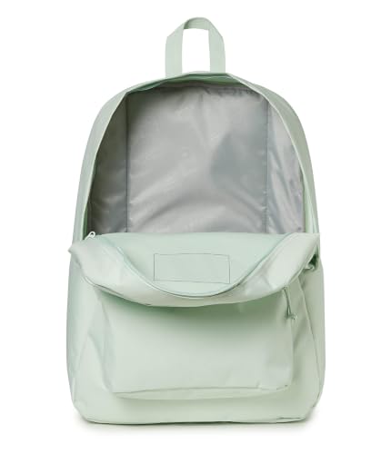 Image of JanSport SuperBreak One Backpack - Durable & Lightweight, 1 Main Compartment, Front Utility Pocket with Built-in Organizer, Foggy Mint