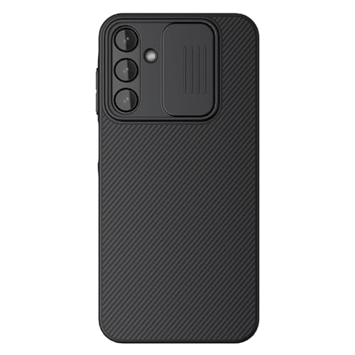 Image of Nilkin Classic Series Compatible for Samsung A25 Case with Camera Cover, [Camera Lens Protector] [Scratch-Resistant] [360 Full Protection] Shockproof Slim Phone Case (Black, A25)
