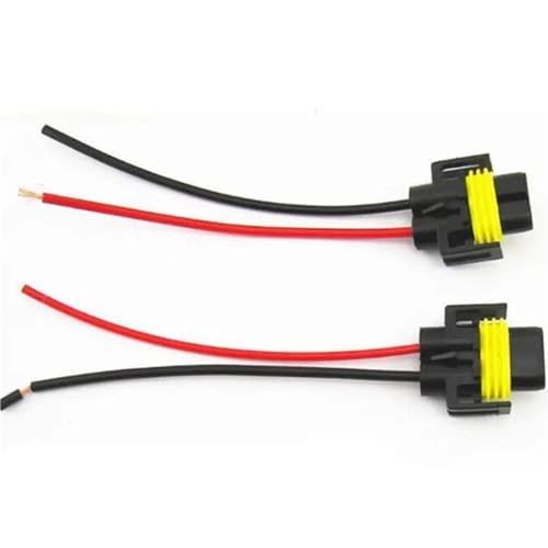 Kit Cableado Barra Led Universal 4 Piezas H11 H8 Cableado Arnés Enchufe Adaptador Hembra Uso Apto Para Faros Antiniebla