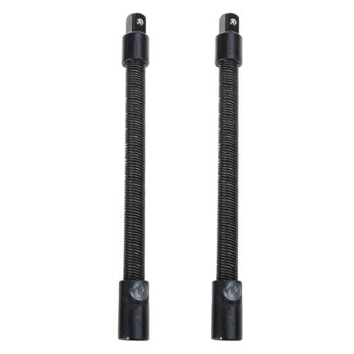 Varilla de extensión de eje flexible de 1/2, extensión de par de torsión, tensor de carraca, llave eléctrica, herramientas manuales de barra