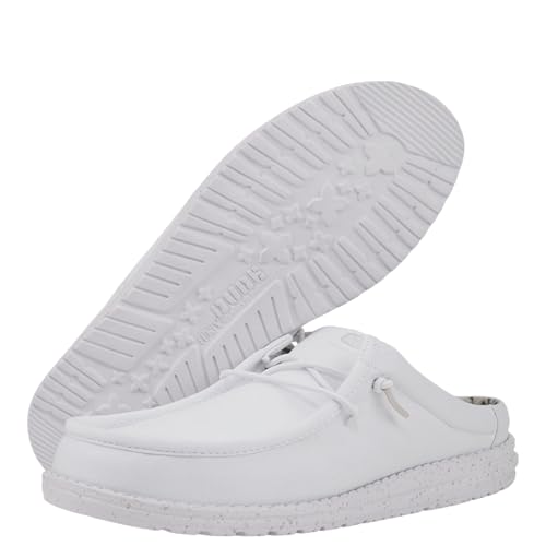 Image of HEYDUDE Men's Wally Slip Stretch Canvas | Men's Shoes | Men Slip-on Loafers | Comfortable & Light-Weight