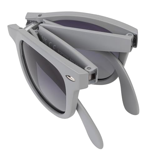 Lakeland Active Camerton   Gafas de sol polarizadas plegables, Gris Ceniza Mate, Talla única