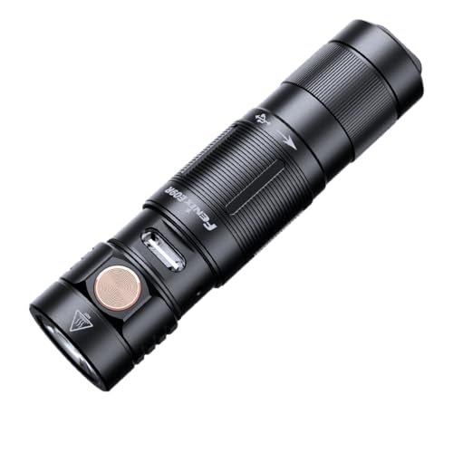 Fenix E09R EDC Flashlight, 600 Lumen USB-C Rechargeable, with Organizer