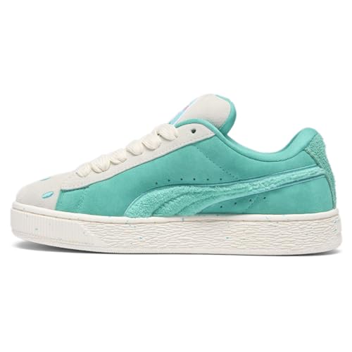 PUMA Womens Squishmellow X Suede XL Winston Lace Up Sneakers Shoes Casual - Green - Size 9 M3