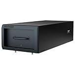 BUNKER S1 Heavy-Duty Slider Tool Drawer - Lockable Van Vault Storage Box with Fixing Points, Smooth Ball-Bearing Drawer, Hidden GPS Tracker Holder, Sold Secure & Secured by Design Certified - Grey