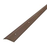 M-D Building Products 43365 2 in. X 36 in. Forest Brown Aluminum Carpet Trim w/Screw Nails