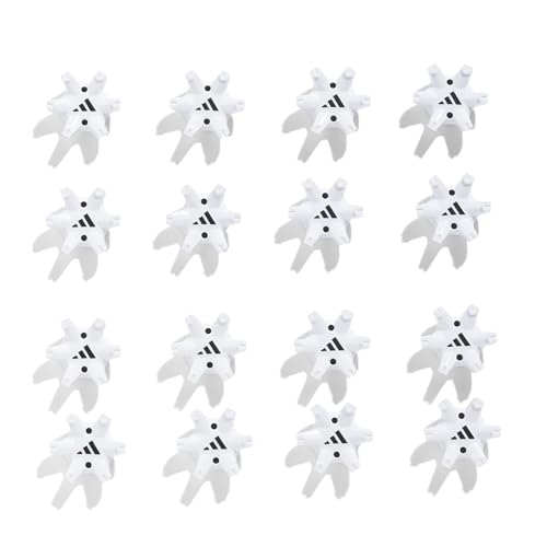 adidas Unisex Thintech Max Golf Cleat 20Pc Pack White/Black No Size