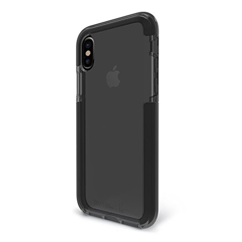 BodyGuardz - Ace Pro Case for iPhone X, Extreme Impact and Scratch Protection for iPhone X (Smoke/Black)