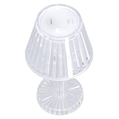 Tnfeeon Lámpara de Mesa de Cristal Elegante