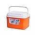 5/8 litrów chłodnica do formowania rotacyjnego, materiał spożywczy inkubator do lodówki/lodówka, do grilla, kempingu, zestaw do zamrażania piknikowego, niebieski/pomarańczowy