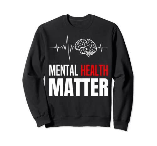 Mental Health Matter Camiseta Conciencia del problema cerebral humano Sudadera