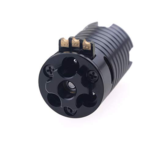 Kingval Replacement Mini 1410 2500Kv Brushless Motor Shaft Diameter 2Mm Compatible With Kyosho 1/24 1/28 Rc Mini Car #TOP2