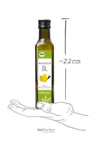 Foto von Bio Nachtkerzenöl 250ml nativ und kaltgepresst I 100% rein von bioKontor