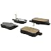 Centric 105.1336 Posi-Quiet Ceramic Brake Pad with Shims