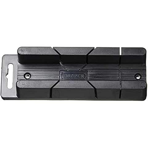 Draper 48677 Mini Mitre Box, 200mm x 35mm x 50mm , Blue Cover