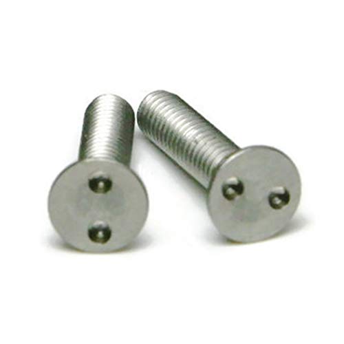 Spanner Security Flat Head Stainless Steel Machine Screws #6-32 x 1/4