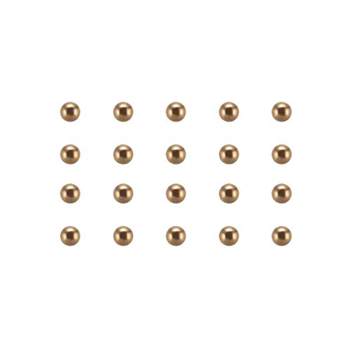 Bolas de rodamiento de latón macizo 2mm microesferas metálicas para guías y válvulas de gas