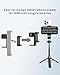 XIXAN Metal Dual Device Tablet & Phone Holder Tripod Mount Adapter Set for Live Streaming and Teleprompter - Compatible with Tripods, Monopods, Selfie Sticks, Heads, Gimbals and Stabilizers
