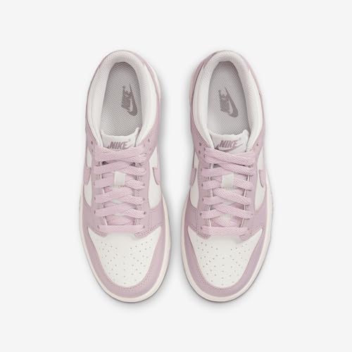 Nike Dunk Low Big Kids' Shoes (FB9109-122, Sail/Enigma Stone/Particle Rose)4