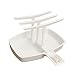 Liummrcy Porte-Bacon Porte-Micro-Ondes à Bacon Cuideur Outil de Cuisson pour Le Petit déjeuner sain, Faire du Bacon croustillant en Quelques Minutes, Porte-Bacon Micro-Ondes, Cintre de Bacon, Plateau