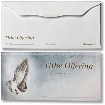 Tithe Offering Envelopes for Church (500)