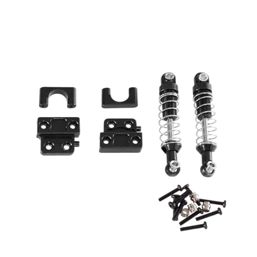 Amortisseur arrière de voiture RC MN82 LC79 pièces fixation essieu métal argent