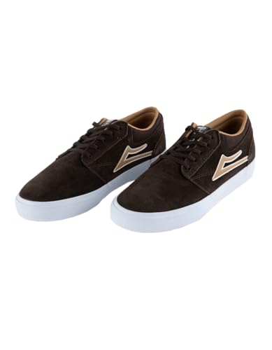 Lakai Griffin Mens Skate Shoes, Chocolate Suede, 9