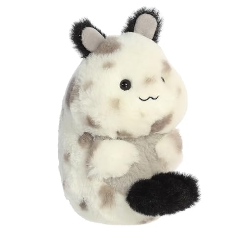 Aurora® Playful Rolly Pet™ Serendipity Sea Bunny™ Stuffed Animal - Compact Size for On-The-Go Fun - for Adults, Kids, Birthdays, and Anniversaries - White 5 Inches
