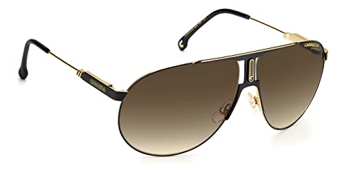 Carrera PANAMERIKA65 Aviator Sunglasses, Black Gold, 65mm, 11mm