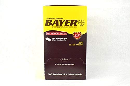 Bayer(R) Aspirin, Tablet, 325mg, PK200