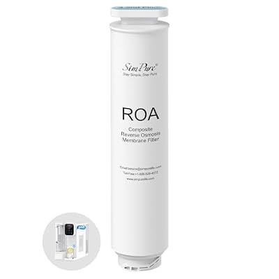 SimPure Y11C-A ROA Filter, Replacement for Y10C-A Countertop Reverse Osmosis System, 8 Months Lifetime