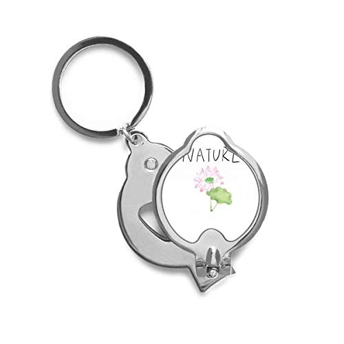 Coupe-ongles précis Soloisland avec levier ergonomique et motif lotus