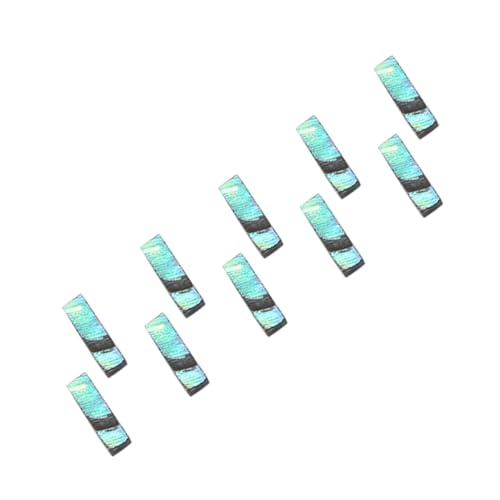 Totority 10pcs Guitar Fretboard Position Markers Abalone Shell Guitar Fret Stickers for Diy Decor
