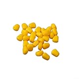 Yhenlovtt Cebo artificial flotante para carpa, 100 unidades, callos falsos de silicona suave para pesca en agua dulce y marina, compatible con hierba de carpa cruciana