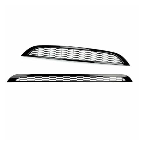 Kit de parrilla delantera negra brillante para capó de Mini One y Cooper R50-R53