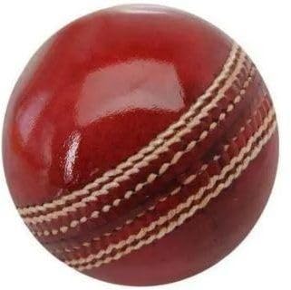 Owlix Pihu Sports Academy Leather Cricket Ball Colour Red Pack of 2 Combo Cricket Leather Ball (Standard, Pack of 2)-image-15