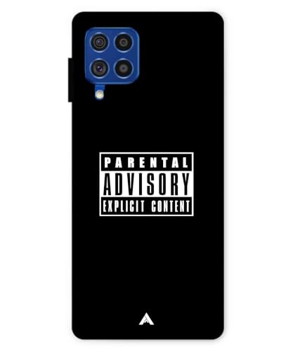 Image of Premium Explicit Case for Samsung Galaxy F62 Soft-Touch Metal TPU Back Cover, Shockproof, Designer, Aesthetic Mobile Phone Case (Glossy Finish)