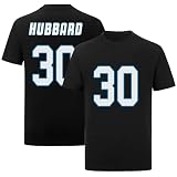 Shxinet Chuba Hubbard T-Shirt Black Mens Football Stitched T-Shirt